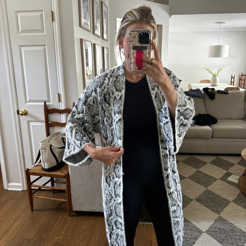 Anthropologie O/S duster